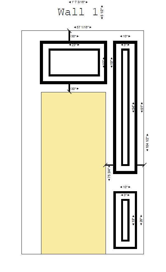 Wall Trim Kit Custom Order for Akeshia