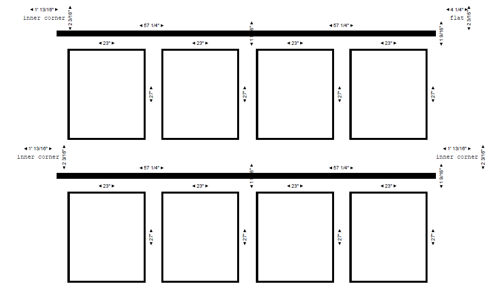 Wall Trim Kit Custom Order for Lara