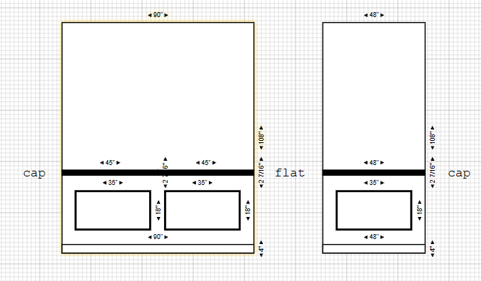Wall Trim Kit Custom Order for Katie