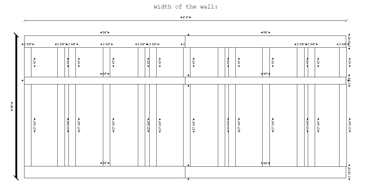 Pre-cut Wall Trim Kit- Wall Molding- Board And Batten- Half Wall Paneling- Wall Wainscoting- Flat Wall Trim- Farmhouse Decor (Copy)