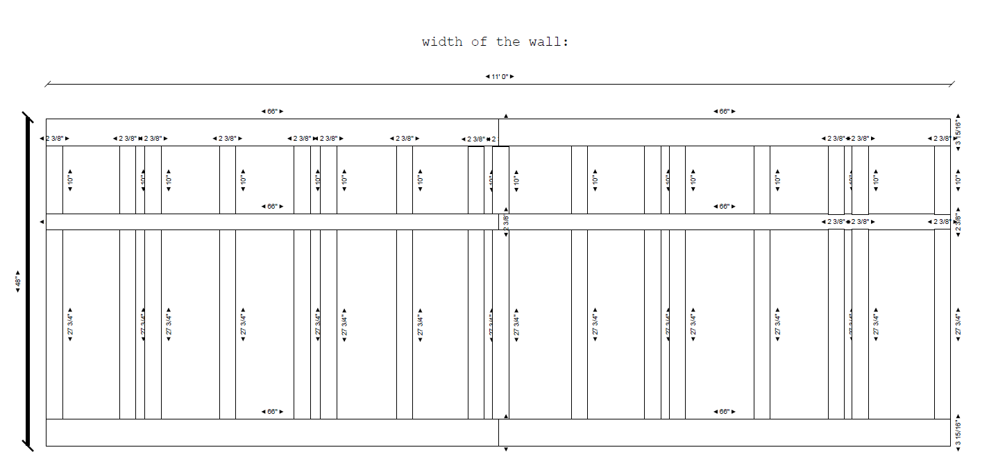 Pre-cut Wall Trim Kit- Wall Molding- Board And Batten- Half Wall Paneling- Wall Wainscoting- Flat Wall Trim- Farmhouse Decor (Copy)