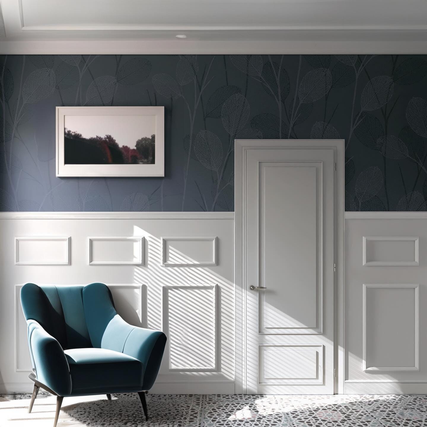 Panel Moulding Interior Design Ideas