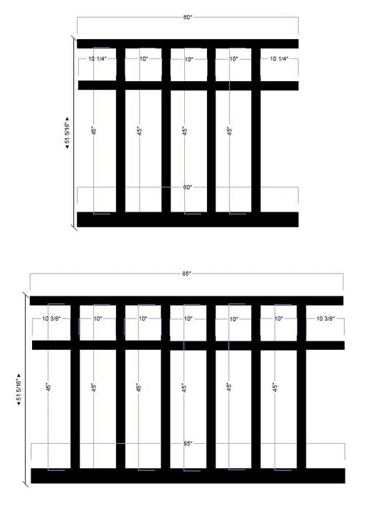 Pre-cut Wall Trim Kit- Wall Molding- Board And Batten- Half Wall Paneling- Wall Wainscoting- Flat Wall Trim- Farmhouse Decor