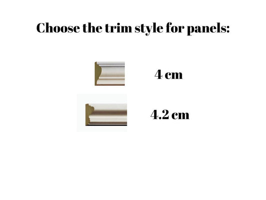 Wall Trim Kit Custom Order for Adedoyin