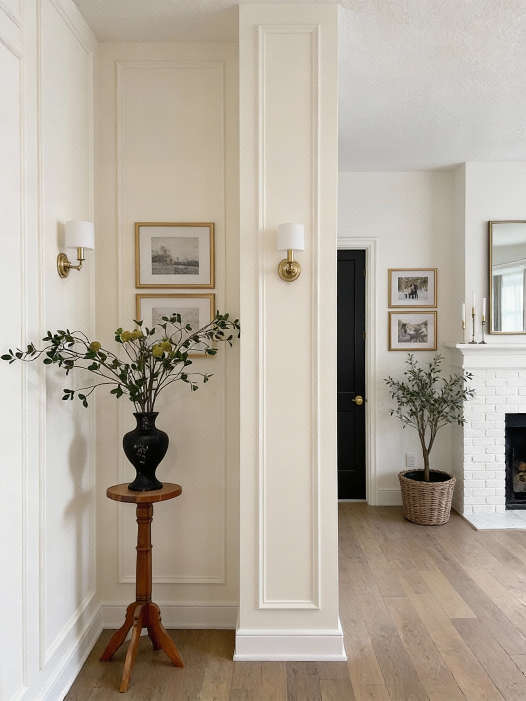 Small Wall, Big Impact: Accent Wall Ideas for Tight or Awkward Spaces ... - Molding For Narrow Living Areas
