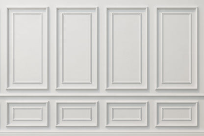 Wall Molding Kit- Wall Trim- Accent Wall Paneling- Modern Wall Decor - Wainscoting- Picture Frame Style Paneling- 6 Double Panels