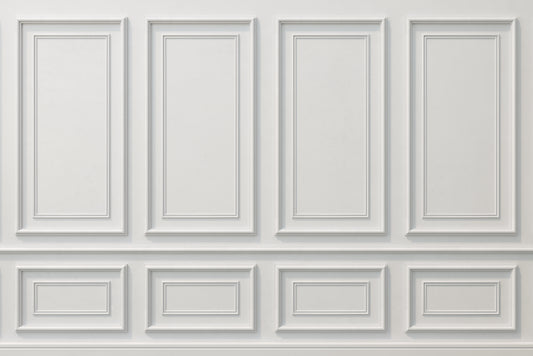 Wall Molding Kit- Wall Trim- Accent Wall Paneling- Modern Wall Decor - Wainscoting- Picture Frame Style Paneling- 6 Double Panels