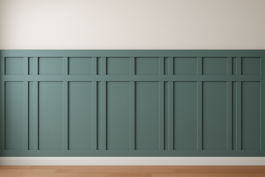 Pre-cut Wall Trim Kit- Wall Molding- Board And Batten- Half Wall Paneling- Wall Wainscoting- Flat Wall Trim- Farmhouse Decor (Copy)