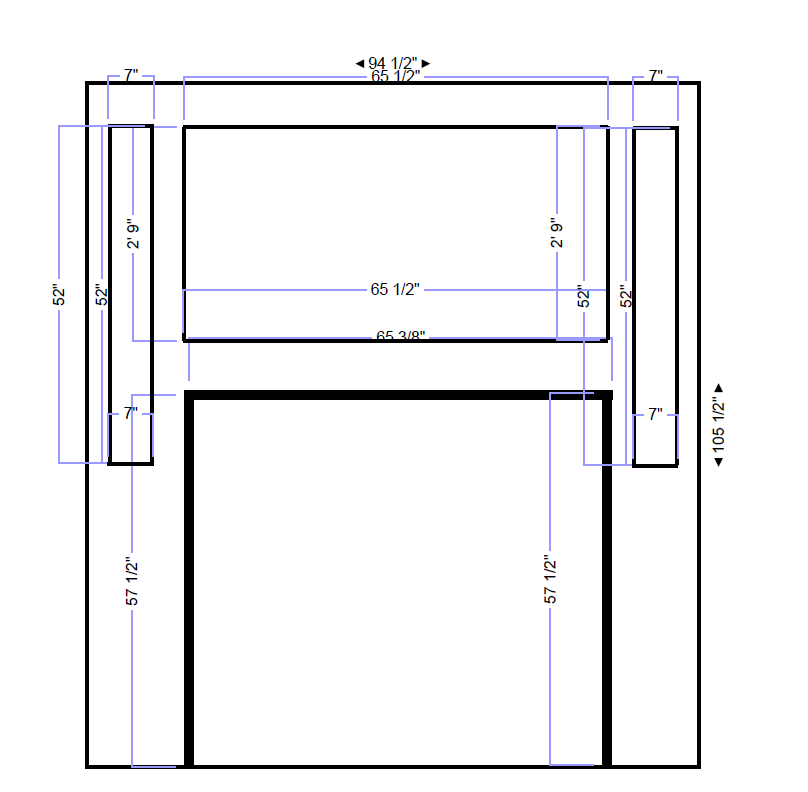 Wall Trim Kit Custom Order for Barb