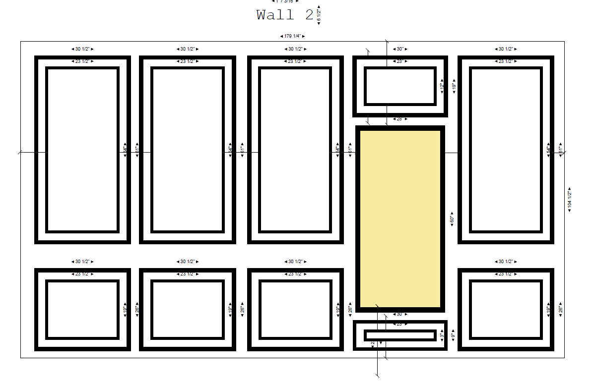 Wall Trim Kit Custom Order for Akeshia