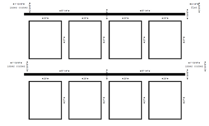 Wall Trim Kit Custom Order for Lara