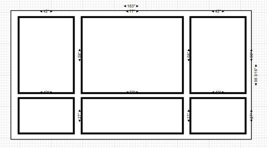 Wall Trim Kit Custom Order for David