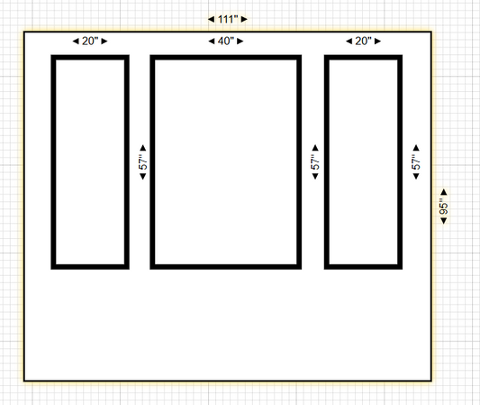 Wall Trim Kit Custom Order for Heather