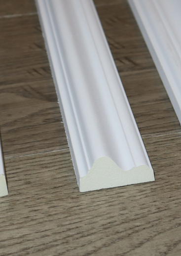 Paintable Wall Paneling Kit - Wainscoting Trim, 6 Panels