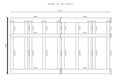 Pre-cut Wall Trim Kit- Wall Molding- Board And Batten- Half Wall Paneling- Wall Wainscoting- Flat Wall Trim- Farmhouse Decor (Copy)