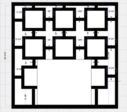 Wall Trim Kit Custom Order for Leslie