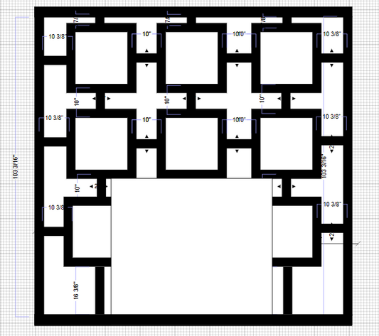 Wall Trim Kit Custom Order for Leslie