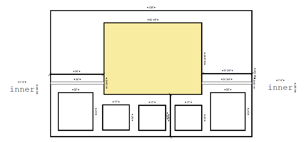 Wall Trim Kit Custom Order for Emily