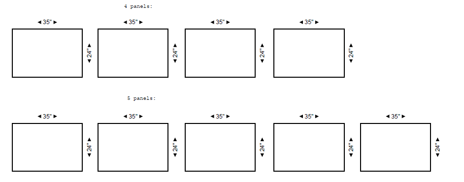 White Smoke Half Wall Panels – Polyurethane Trim Kit