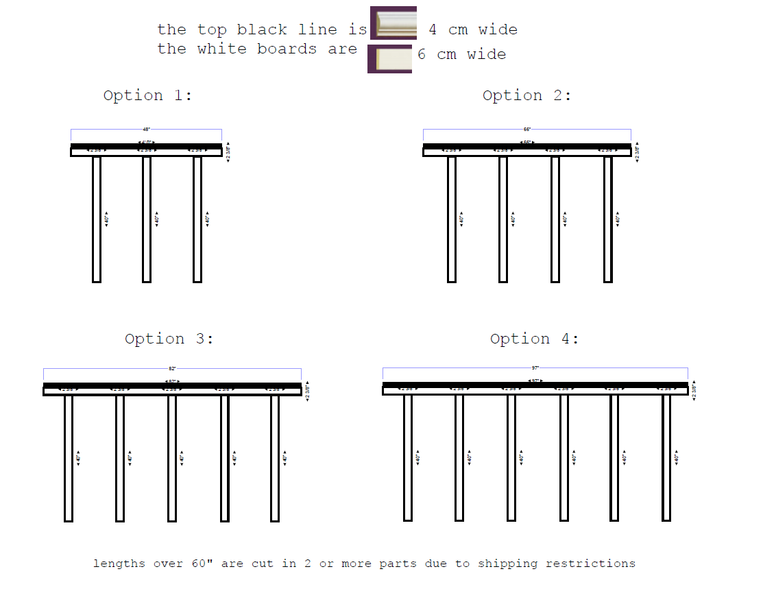 Pre-cut Wall Trim Kit- Wall Molding- Board And Batten- Half Wall Paneling- Wall Wainscoting- Shiplap Wall- Farmhouse Decor
