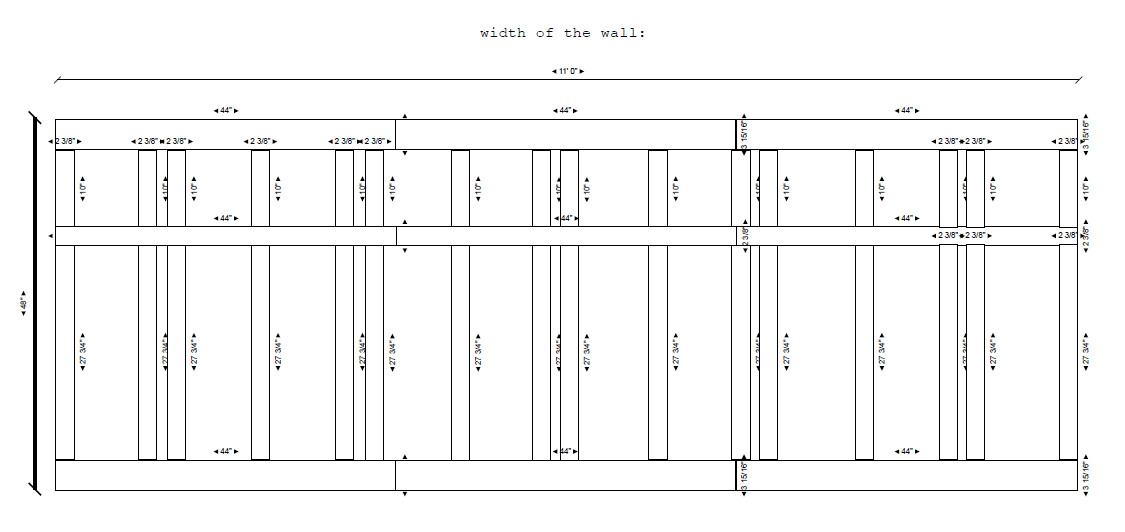 Kit de moulures murales prédécoupées – Moulures et panneaux de lambris – Design de demi-mur à planches et tasseaux – Décoration murale à faire soi-même – Mur d'accent de style ferme et moderne
