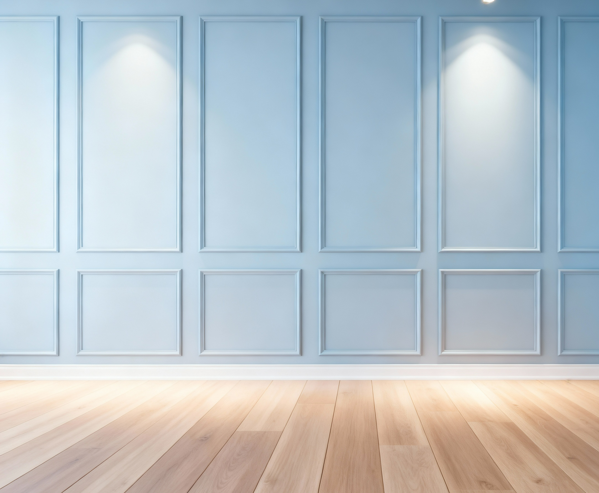 Gray Accent Wall Panels – Polyurethane Trim Kit