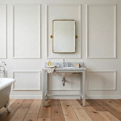 Pre-Cut Wall Trim Kit | Eight Panel Accent Wall | Picture Frame Wainscoting & Modern Molding