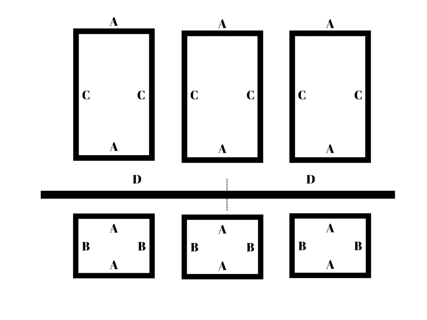 Wall Paneling Kit- Wall Trim Accent Wall- Wainscoting- Picture Frame Style Paneling- 9' Ceiling - 3 Panels and Chair Rail