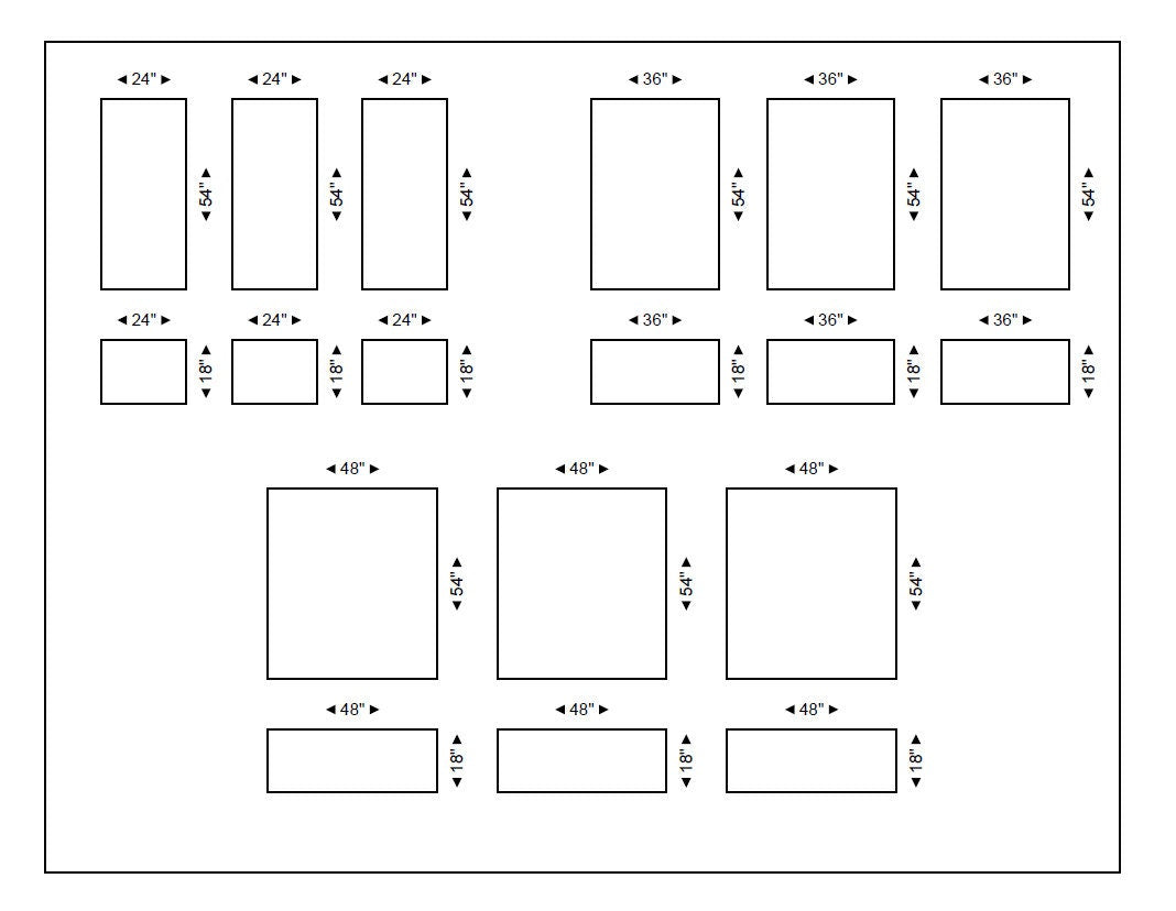 Wall Paneling Kit- Pre-Cut Wall Trim- Accent Wall Minimalist Decor- Wainscotting- Picture Frame Style Polyurethane Molding- 6 Frames