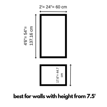 Wall Trim Kit Wall Molding Accent Wall Paneling Modern Decor Wall Wainscotting Picture Frame Style Paneling Polyurethane Wall Decor- 1 Panel