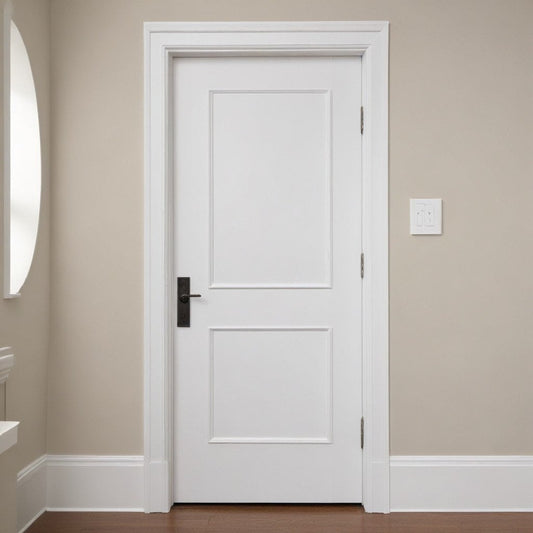 Door Trim Kit- Pre-Cut Door Paneling- Hollow Core Door Trim- Flat Panel Door Decor- Accent Door- Interior Design- Home Decor- Bedroom