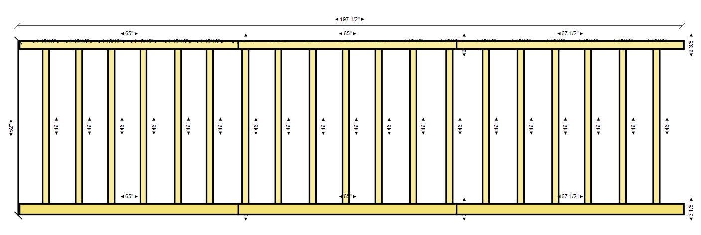 Wall Trim Kit Custom Order for Aleksandra