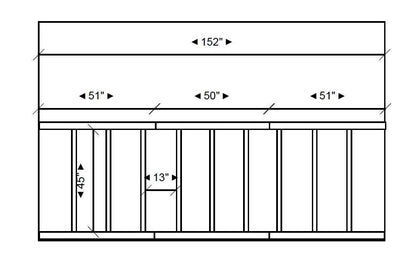 Wall Trim Kit Custom Order for Juana