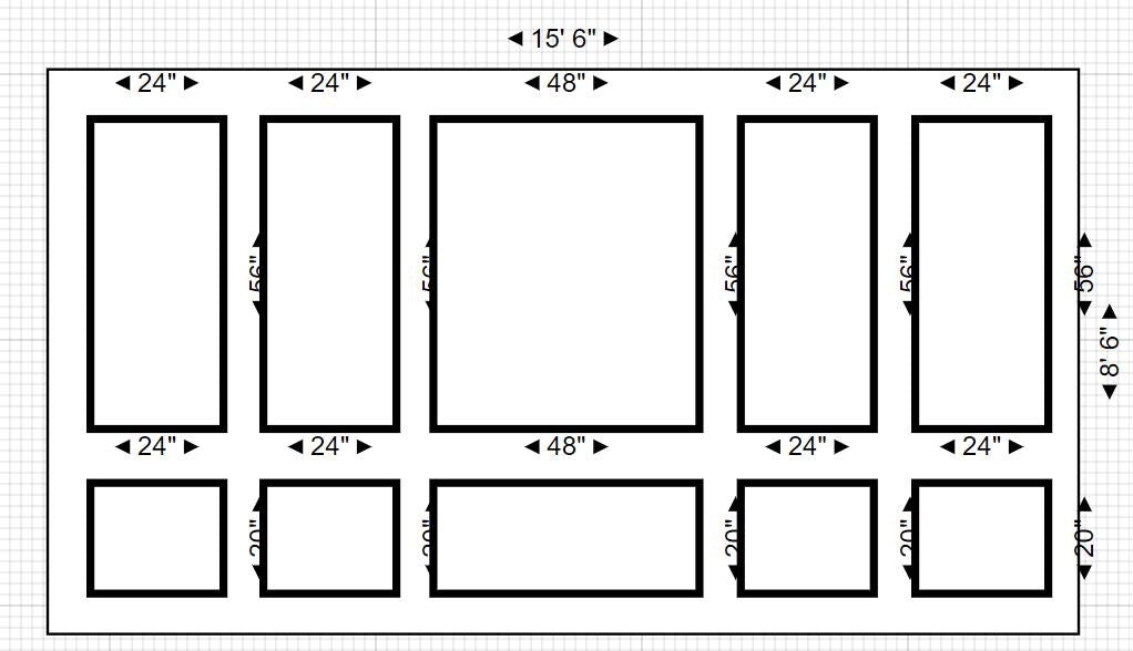 Wall Trim Kit Custom Order for Jess