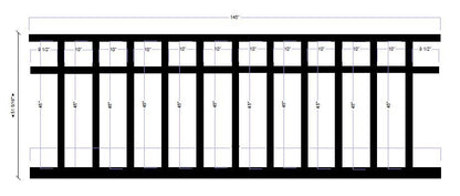 Pre-cut Wall Trim Kit- Wall Molding- Board And Batten- Half Wall Paneling- Wall Wainscoting- Flat Wall Trim- Farmhouse Decor