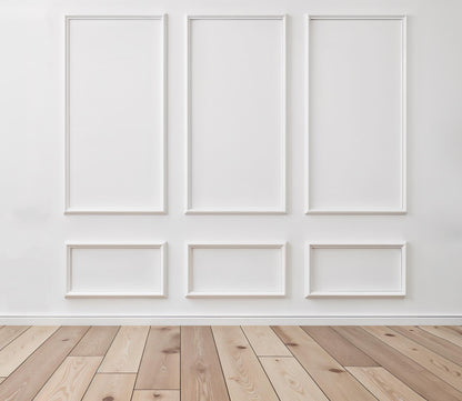Wall Molding Kit- 6 Frames- Pre-Cut Wall Trim- Paintable Accent Wall Paneling- Modern Decor- Wall Wainscoting-Picture Frame Style Paneling