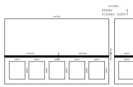 Wall Trim Kit Custom Order for Mairin