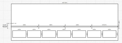 Wall Trim Kit Custom Order for Alexandra