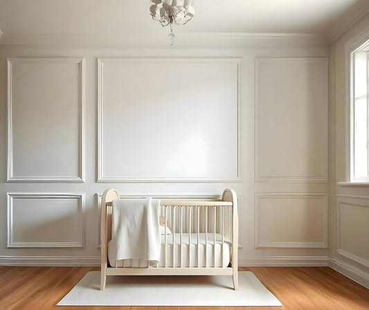Wall Paneling Kit- Wall Trim- Accent Wall Molding- Paintable Wainscoting- Box Paneling- Bedroom Wall- Nursery Wall- 6 Boxes Narrow and Wide