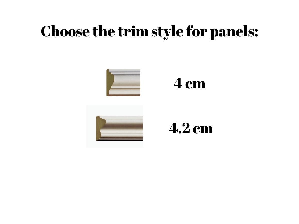 Wall Trim Kit Custom Order for Adedoyin