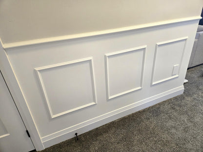 Wall Molding Kit Half Wall - Accent Wall- Hallway Wall- Dining Room Wall- Picture Frame Paneling- Box Paneling- Wall Trim Kits in Canada