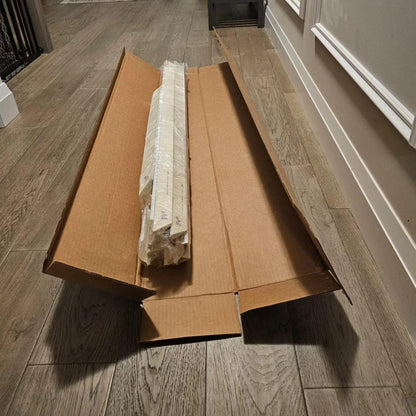 Pre-cut Wall Trim Kit- Wall Molding- Board And Batten- Half Wall Paneling- Wall Wainscoting- Flat Wall Trim- Farmhouse Decor (Copy)
