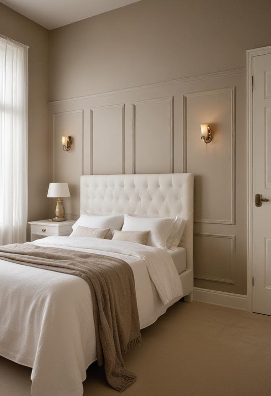 Wall Molding Kit- Wall Trim- Accent Wall Paneling- Modern Wall Wainscoting- Wall Decor- Living Room- Bedroom Wall- Tall Half Wall